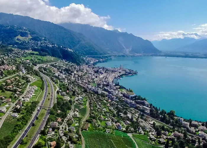 Chateau Du Chatelard | 2 Persons Lägenhet Montreux